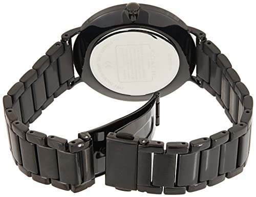 Coach Charles Black Dial Black Steel Strap Watch for Men - 14602431 Buy Now By Coach