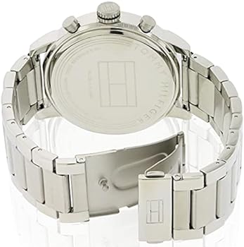 Tommy Hilfiger Jake Chronograph Black Dial Silver Steel Strap Watch for Men - 1791234 Buy Now By Tommy Hilfiger