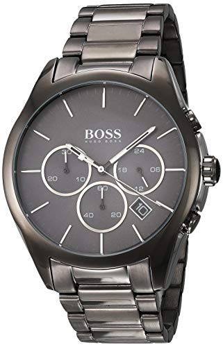 Hugo Boss Classic Grey Dial Grey Steel Strap Watch for Men - 1513364 Buy Now By Hugo Boss