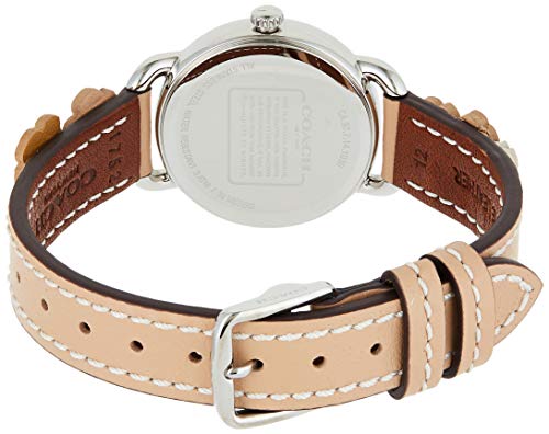 Coach Perry White Dial Brown Floral Leather Strap Watch for Women - 14502873 Buy Now By Coach