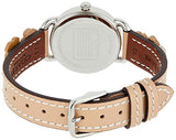 Coach Perry White Dial Brown Floral Leather Strap Watch for Women - 14502873 Buy Now By Coach