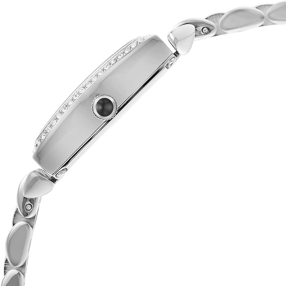 Emporio Armani Gianni T-Bar Quartz White Dial Silver Steel Strap Watch For Women - AR11405 Buy Now By Emporio Armani