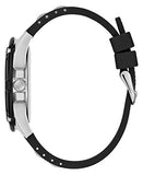 Guess Delta Black Dial Black Silicone Strap Watch for Men - GW0051G1 Buy Now By Guess