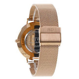 Daniel Wellington Petite Rose Gold Dial Rose Gold Mesh Bracelet Watch For Women - DW00100470 Buy Now By Daniel Wellington