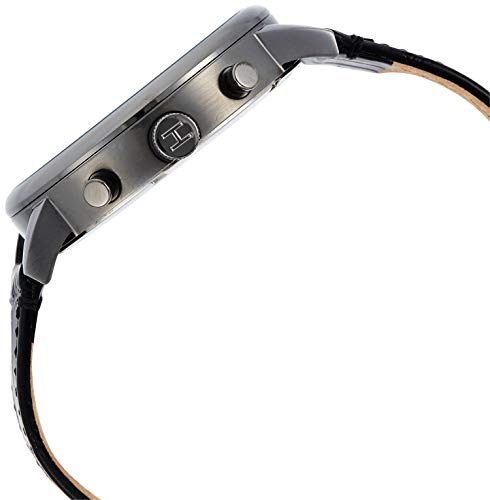 Tommy Hilfiger Evan Black Dial Black Leather Strap Watch for Men - 1710395 Buy Now By Tommy Hilfiger