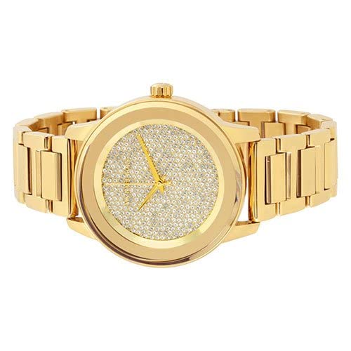 Michael Kors Kinley Gold Dial Gold Steel Strap Watch for Women - MK6209 Buy Now By Michael Kors