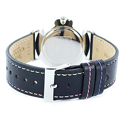 Coach Perry Black Dial Black Leather Strap Watch for Women - 14503033 Buy Now By Coach