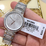 Michael Kors Gabbi Quartz Crystals Silver Dial Silver Steel Strap Watch For Women - MK3984 Buy Now By Michael Kors
