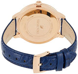 Swarovski Octea Lux Blue Dial Blue Leather Strap Watch for Women - 5414413 Buy Now By Swarovski