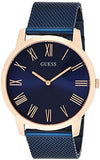 Guess Richmond Blue Dial Blue Mesh Bracelet Watch for Men - W1263G4 Buy Now By Guess