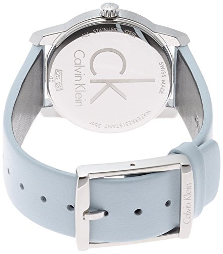 Calvin Klein City Blue Dial Blue Leather Strap Watch for Women - K2G231VN Buy Now By Calvin Klein