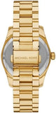 Michael Kors Lexington Three Hand Green Dial Gold Steel Strap Watch For Women - MK7449 Buy Now By Michael Kors