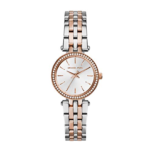 Michael Kors Darci Silver Dial Two Tone Steel Strap Watch for Women - MK3298 Buy Now By Michael Kors