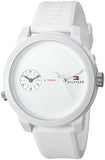 Tommy Hilfiger Denim White Dial White Rubber Strap Watch for Men - 1791324 Buy Now By Tommy Hilfiger