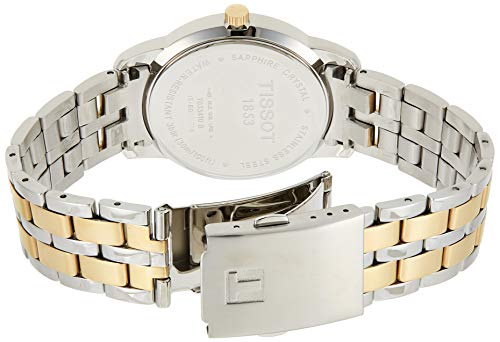 Tissot T Classic Dream Black Dial Two Tone Steel Strap Watch for Men - T033.410.22.053.01 Buy Now By Tissot