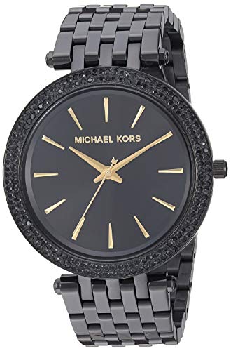 Michael Kors Darci Black Dial Black Steel Strap Watch for Women - MK3337 Buy Now By Michael Kors