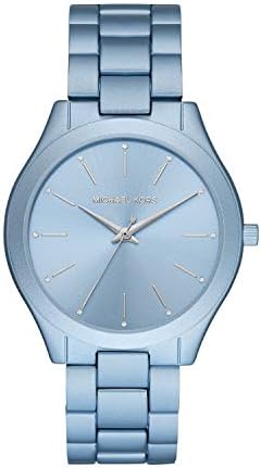 Michael Kors Slim Runway Blue Dial Blue Steel Strap Watch For Women - MK4548 Buy Now By Michael Kors