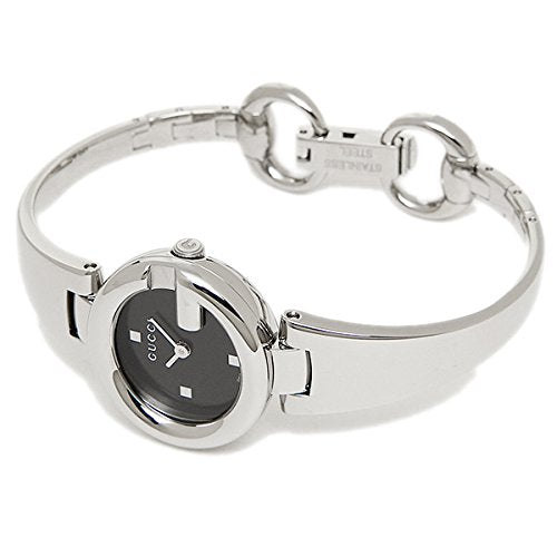 Gucci Guccisima Quartz Black Dial Silver Steel Strap Watch For Women - YA134501 Buy Now By Gucci