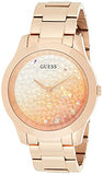 Guess Crush Rose Gold Dial Rose Gold Steel Strap Watch For Women - GW0020L3 Buy Now By Guess