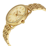 Fossil Tailor Gold Dial Gold Steel Strap Watch for Women - ES3714 Buy Now By Fossil