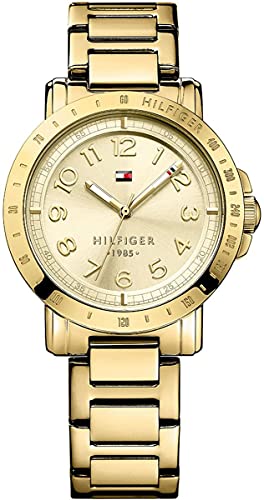 Tommy Hilfiger Bella Gold Dial Gold Steel Strap Watch for Women - 1781395 Buy Now By Tommy Hilfiger