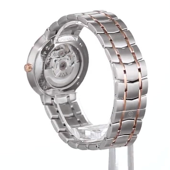 Movado 1881 Automatic Silver Dial Two Tone Steel Strap Watch For Men - 607063 Buy Now By Movado