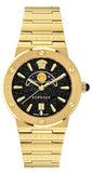 Versace Greca Moonphase Quartz Black Dial Gold Steel Strap Watch for Men - VE7G00323 Buy Now By Versace