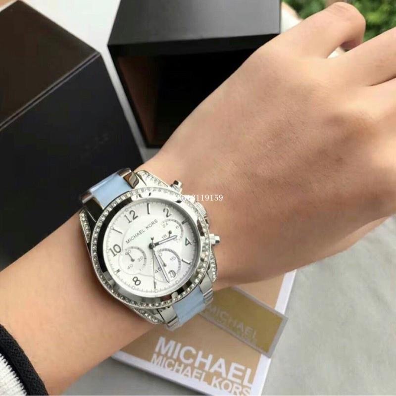 Michael Kors Blair Silver Dial Two Tone Steel Strap Watch for Women - MK6137 Buy Now By Michael Kors