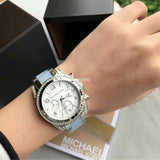 Michael Kors Blair Silver Dial Two Tone Steel Strap Watch for Women - MK6137 Buy Now By Michael Kors