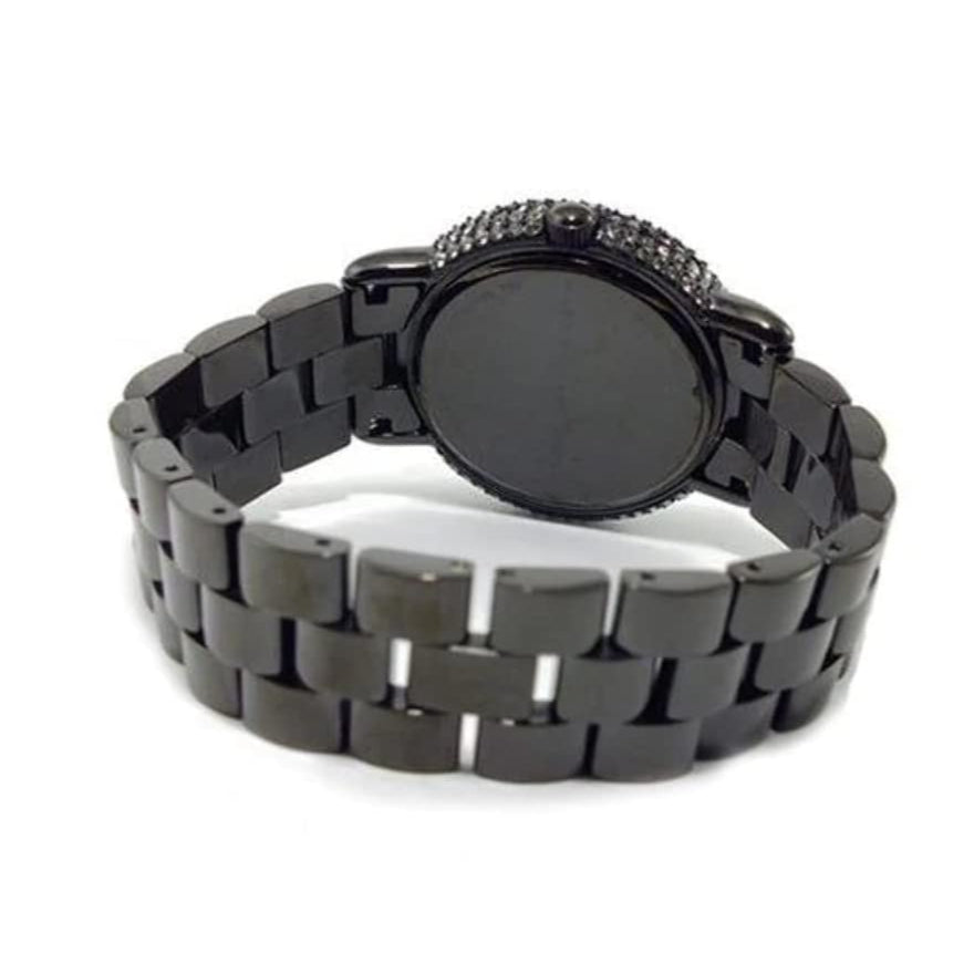 Marc Jacobs Marci Black Dial Black Steel Dial Strap Watch for Women - MBM3193 Buy Now By Marc Jacobs