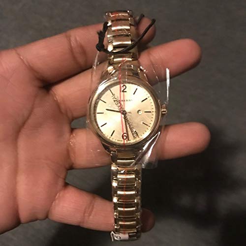 Burberry The Classic Champagne Dial Gold Steel Strap Watch for Women - BU10109 Buy Now By Burberry