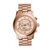 Michael Kors Runway Chronograph Rose Gold Dial Rose Gold Steel Strap Watch for Men - MK8096 Buy Now By Michael Kors