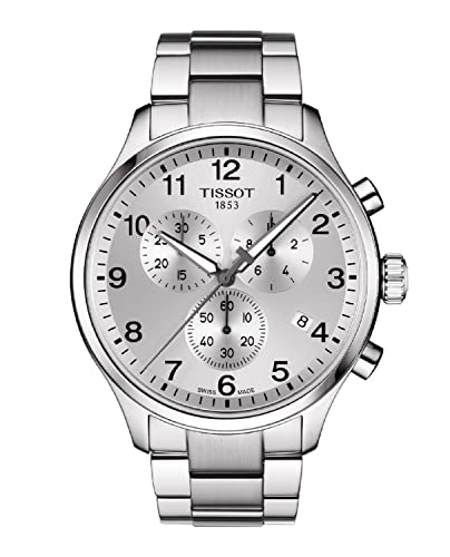 Tissot Chrono XL Classic Silver Dial Silver Steel Strap Watch For Men - T116.617.11.037.00 Buy Now By Tissot