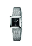 Calvin Klein Mark Black Dial Silver Mesh Bracelet Watch for Women - K3R23121 Buy Now By Calvin Klein
