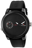 Tommy Hilfiger Denim Black Dial Black Rubber Strap Watch for Men - 1791326 Buy Now By Tommy Hilfiger