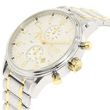 Hugo Boss Areoliner Chronograph White Dial Two Tone Steel Strap Watch for Men - 1513236 Buy Now By Hugo Boss
