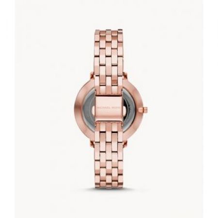 Michael Kors Pyper Three-Hand Rose Gold Dial Rose Gold Steel Strap Watch For Women - MK3897 Buy Now By Michael Kors