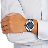 Maurice Lacroix Aikon Automatic Blue Dial Blue Leather Strap Watch For Men - AI6008-ss001-430-1 Buy Now By Maurice Lacroix