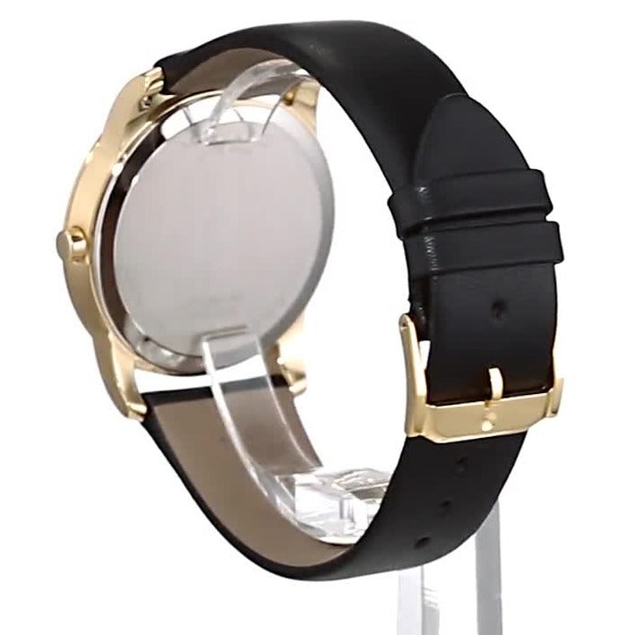 Movado Museum Black Dial Black Leather Strap Watch For Men - 606876 Buy Now By Movado