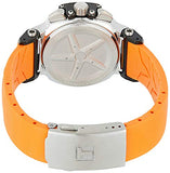 Tissot T Race Chronograph Black Dial Orange Rubber Strap Watch for Women - T048.217.27.057.00 Buy Now By Tissot