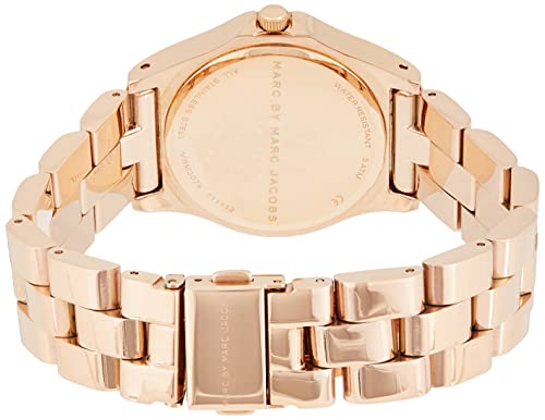 Marc Jacobs Marci Rose Gold Dial Rose Gold Steel Strap Watch for Women - MBM3099 Buy Now By Marc Jacobs