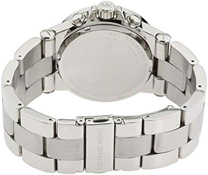 Michael Kors Dylan Glitz Chronograph White Dial Silver Steel Strap Watch For Women - MK5411 Buy Now By Michael Kors