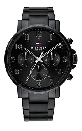 Tommy Hilfiger Daniel Black Dial Black Steel Strap Watch for Men - 1710383 Buy Now By Tommy Hilfiger