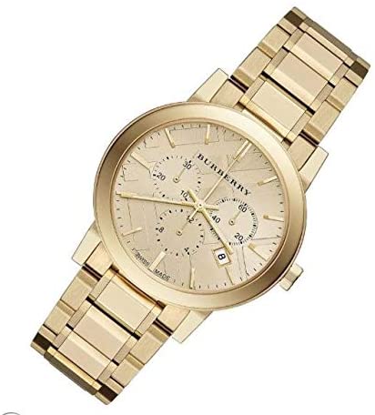 Burberry The City Gold Dial Gold Steel Strap Watch for Women - BU9753 Buy Now By Burberry