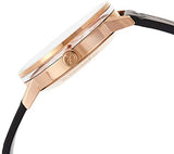 Calvin Klein Post Minimal Rose Gold Dial Black Leather Strap Watch for Men - K7621201 Buy Now By Calvin Klein