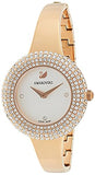 Swarovski Crystal Rose Silver Dial Rose Gold Steel Strap Watch for Women - 5484073 Buy Now By Swarovski
