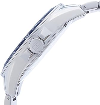 Tommy Hilfiger Erik Chronograph Blue Dial Silver Steel Strap Watch for Men - 1791366 Buy Now By Tommy Hilfiger