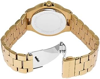 Michael Kors Lenox Three Hand Silver Dial Gold Steel Strap Watch For Women - MK7361 Buy Now By Michael Kors