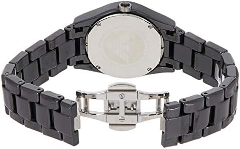 Emporio Armani Ceramica Quartz Black Dial Black Steel Strap Watch For Women - AR1402 Buy Now By Emporio Armani