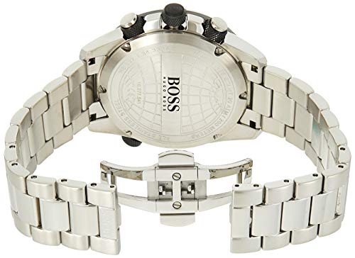 Hugo Boss Nomad Grey Dial Silver Steel Strap Watch for Men - 1513774 Buy Now By Hugo Boss